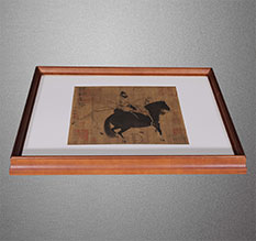 黔西南书画装裱配框服务案例